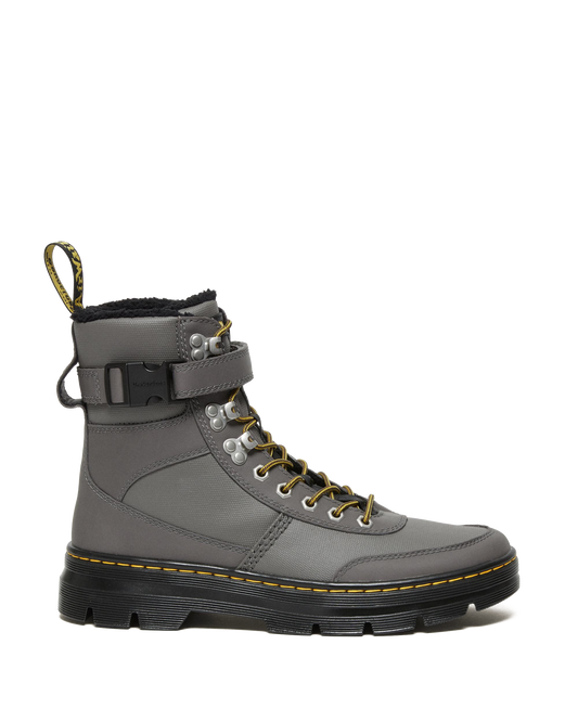 Combs Tech Faux Fur-Lined Casual Boots in Gunmetal