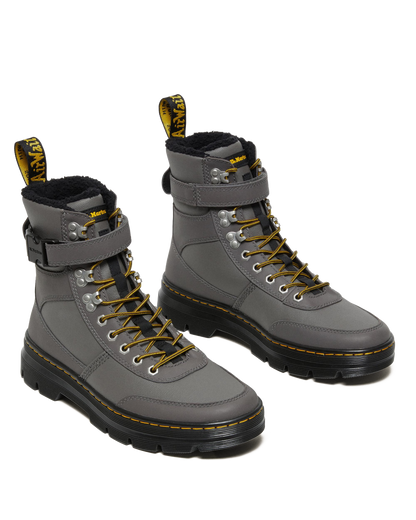 Combs Tech Faux Fur-Lined Casual Boots in Gunmetal