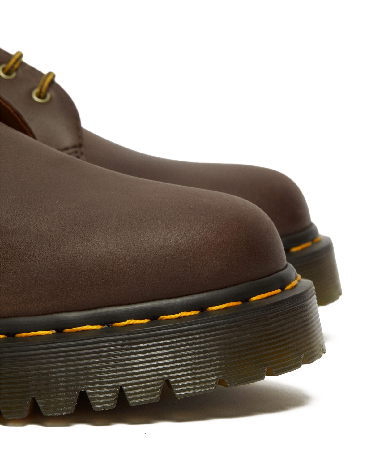 1461 Bex Crazy Horse Leather Oxford Shoes in Dark Brown