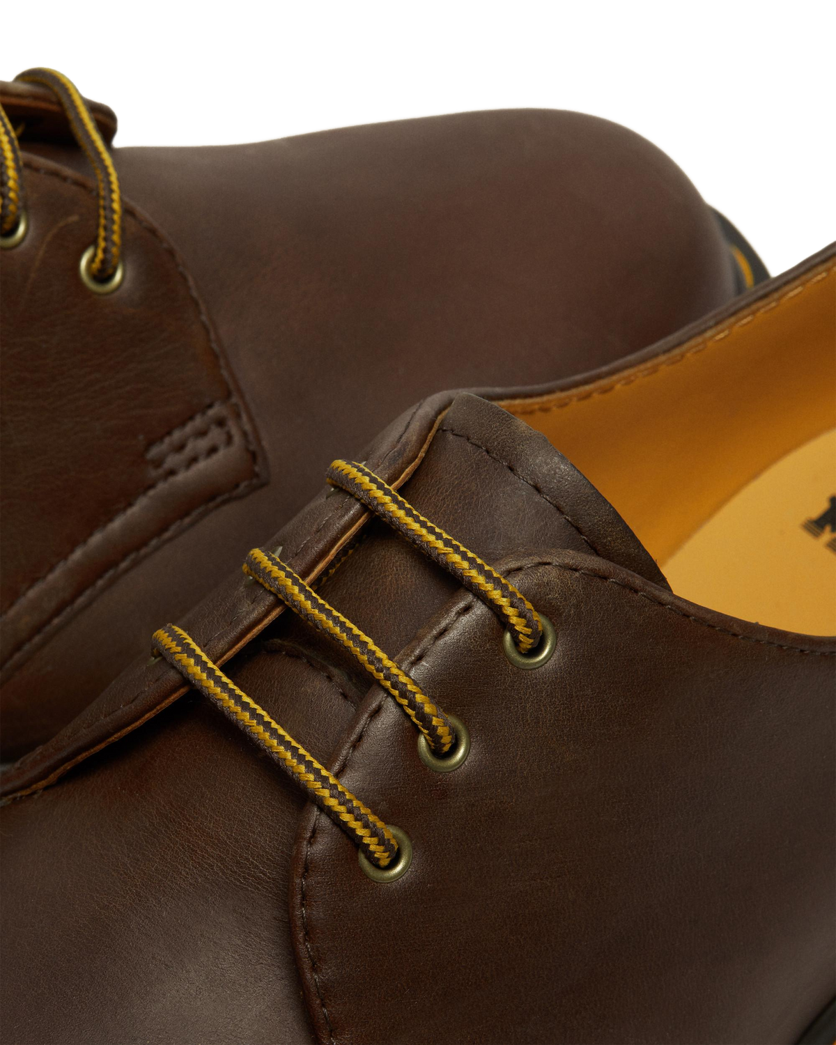 1461 Bex Crazy Horse Leather Oxford Shoes in Dark Brown