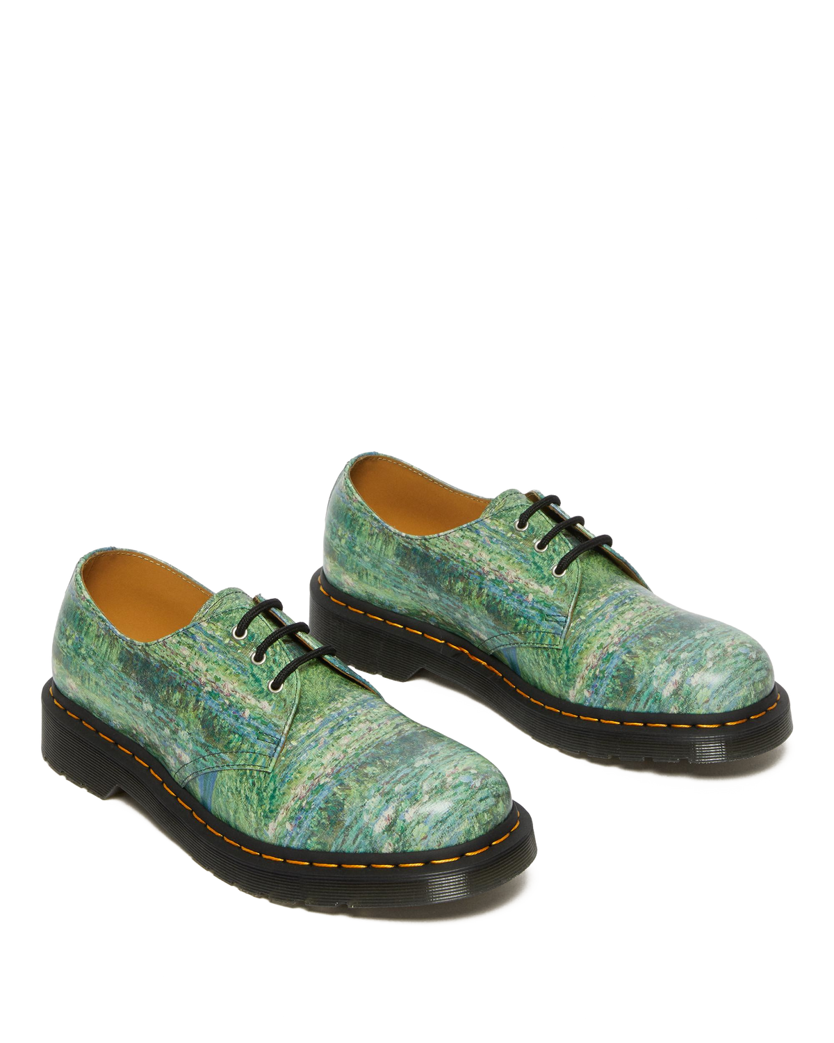 1461 The National Gallery Monet Oxford Shoes in Green