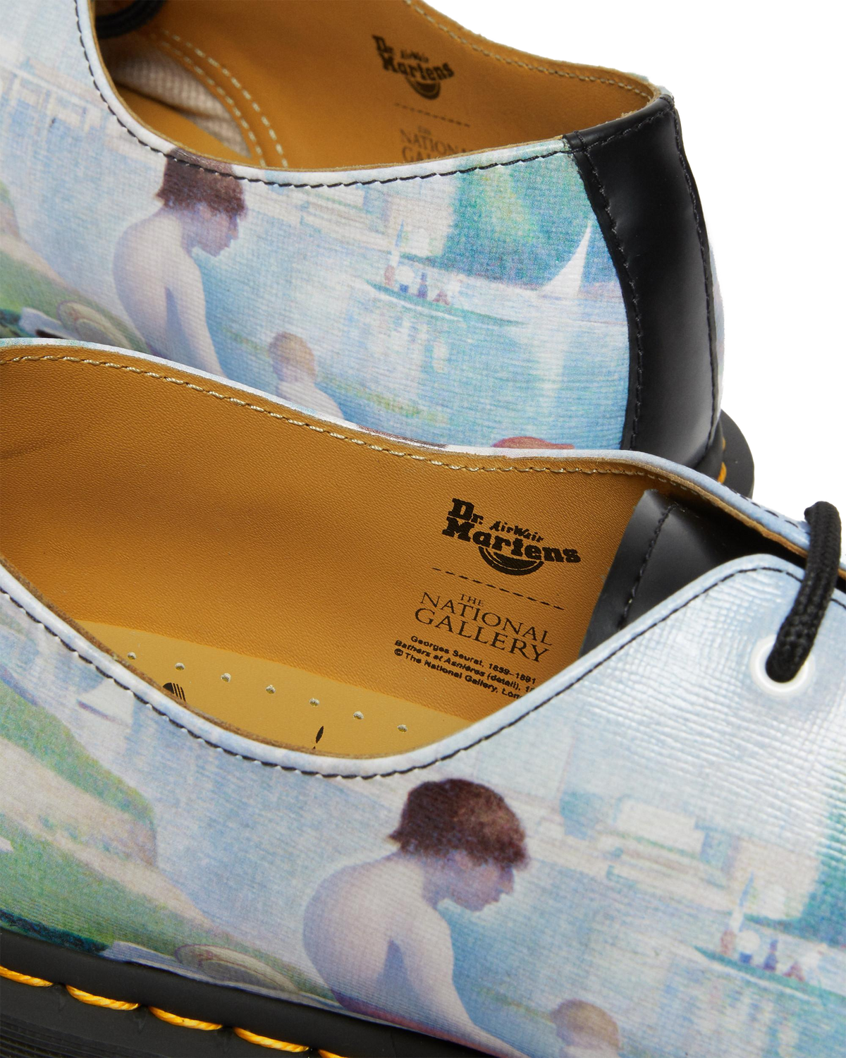 1461 The National Gallery Seurat Oxford Shoes in Black