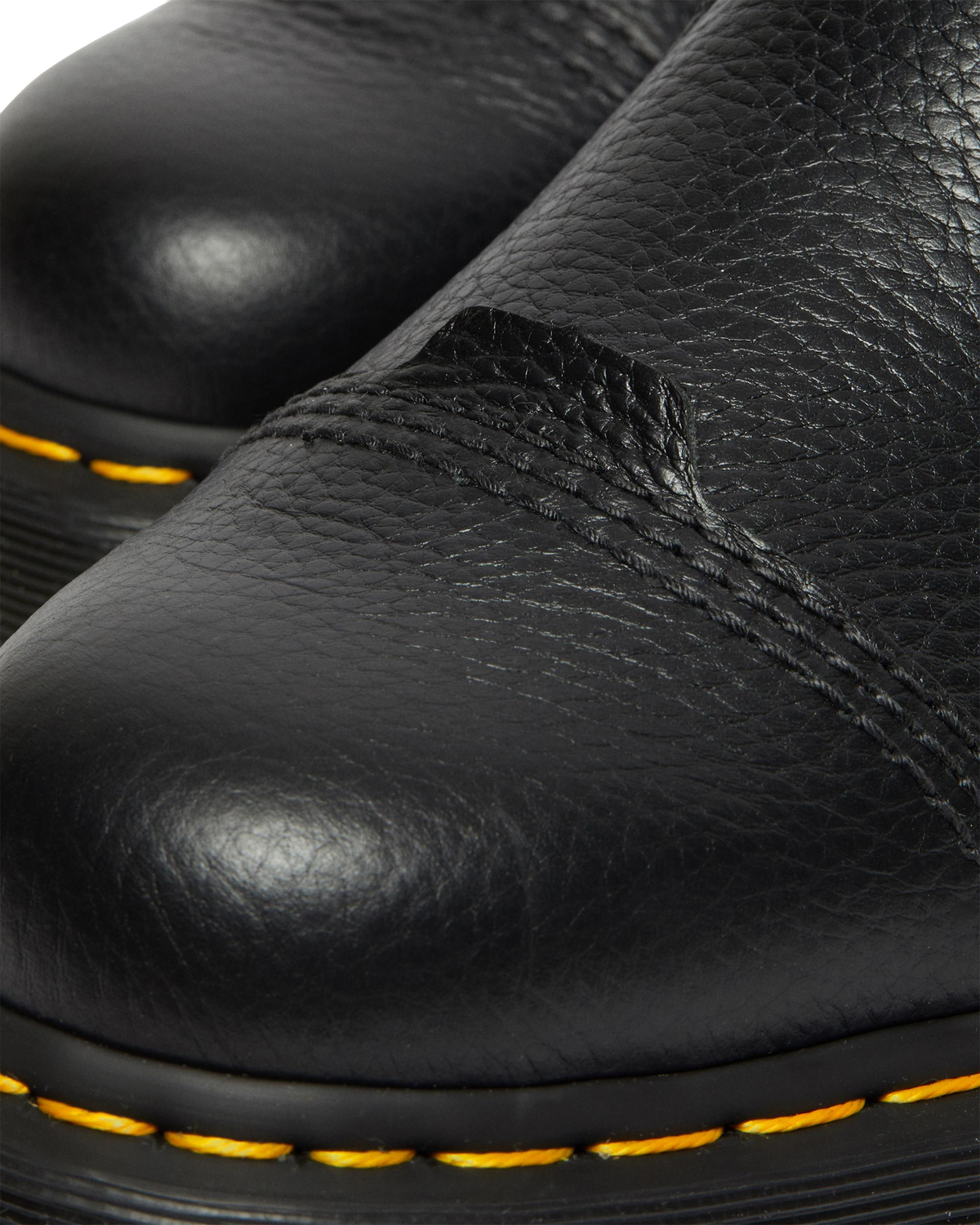 2976 Bex Fleece-Lined Platform Chelsea Boots in Black Milled Nappa