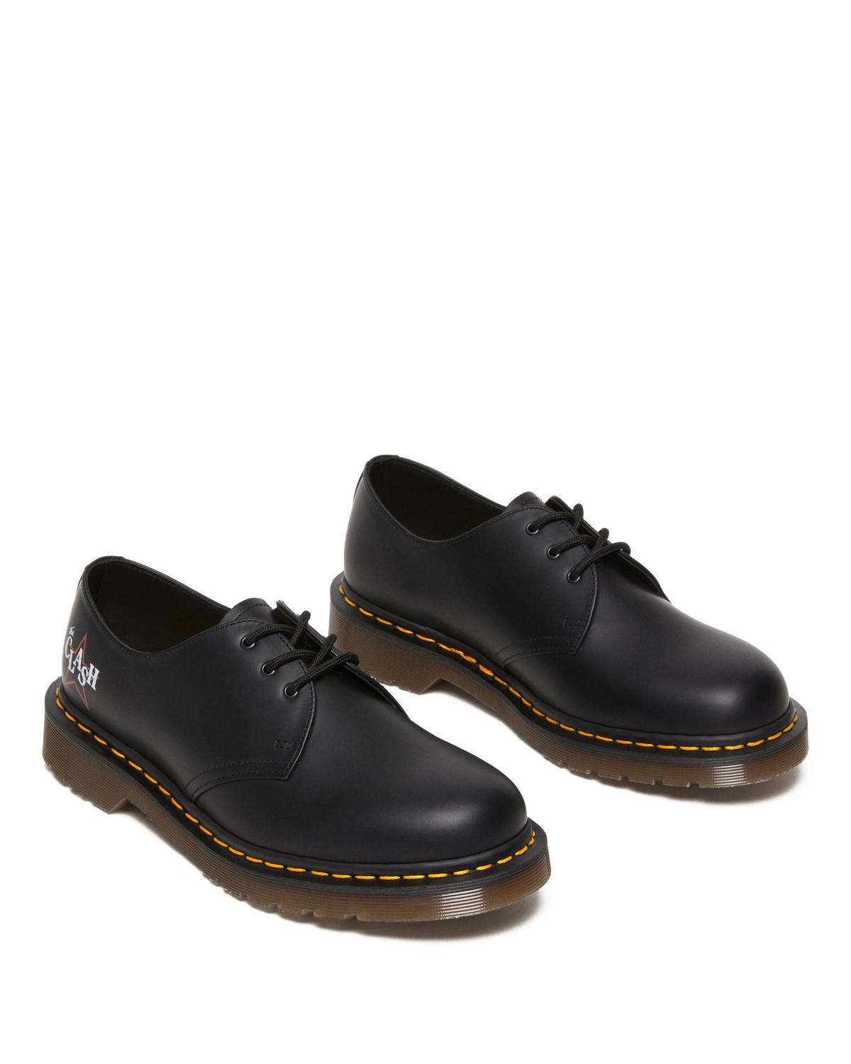 1461 The Clash Made in England Oxford Shoes in Black