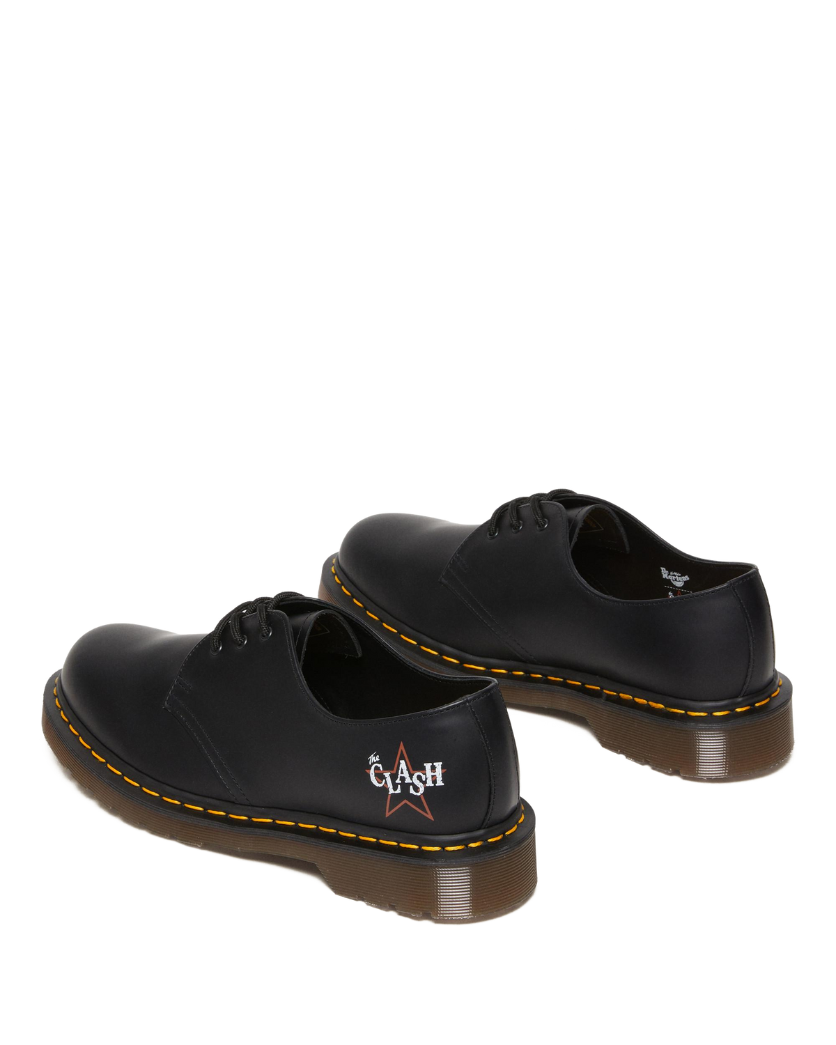 1461 The Clash Made in England Oxford Shoes in Black