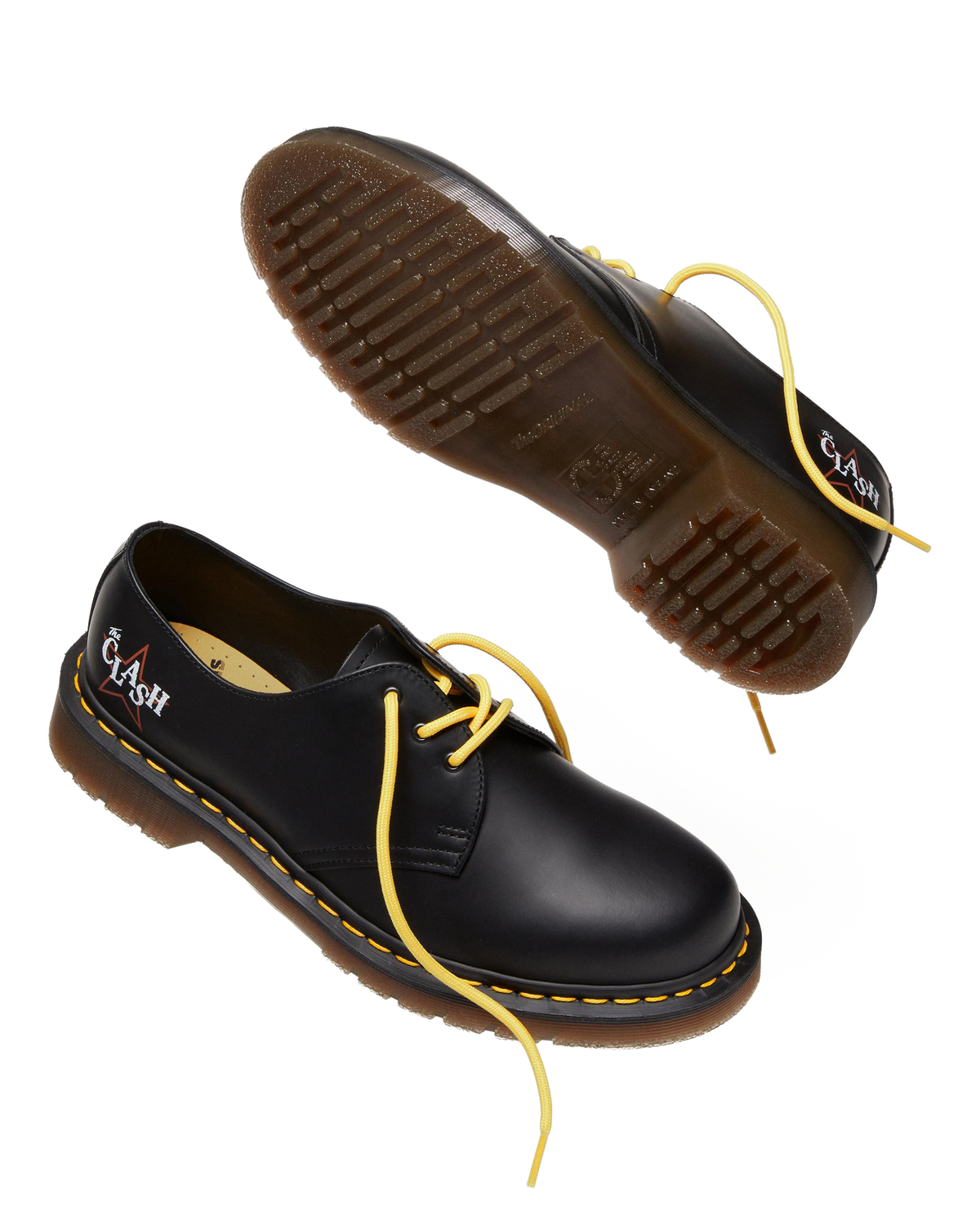 1461 The Clash Made in England Oxford Shoes in Black
