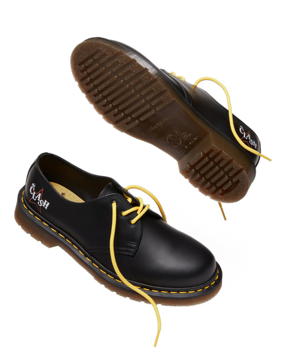 1461 The Clash Made in England Oxford Shoes in Black