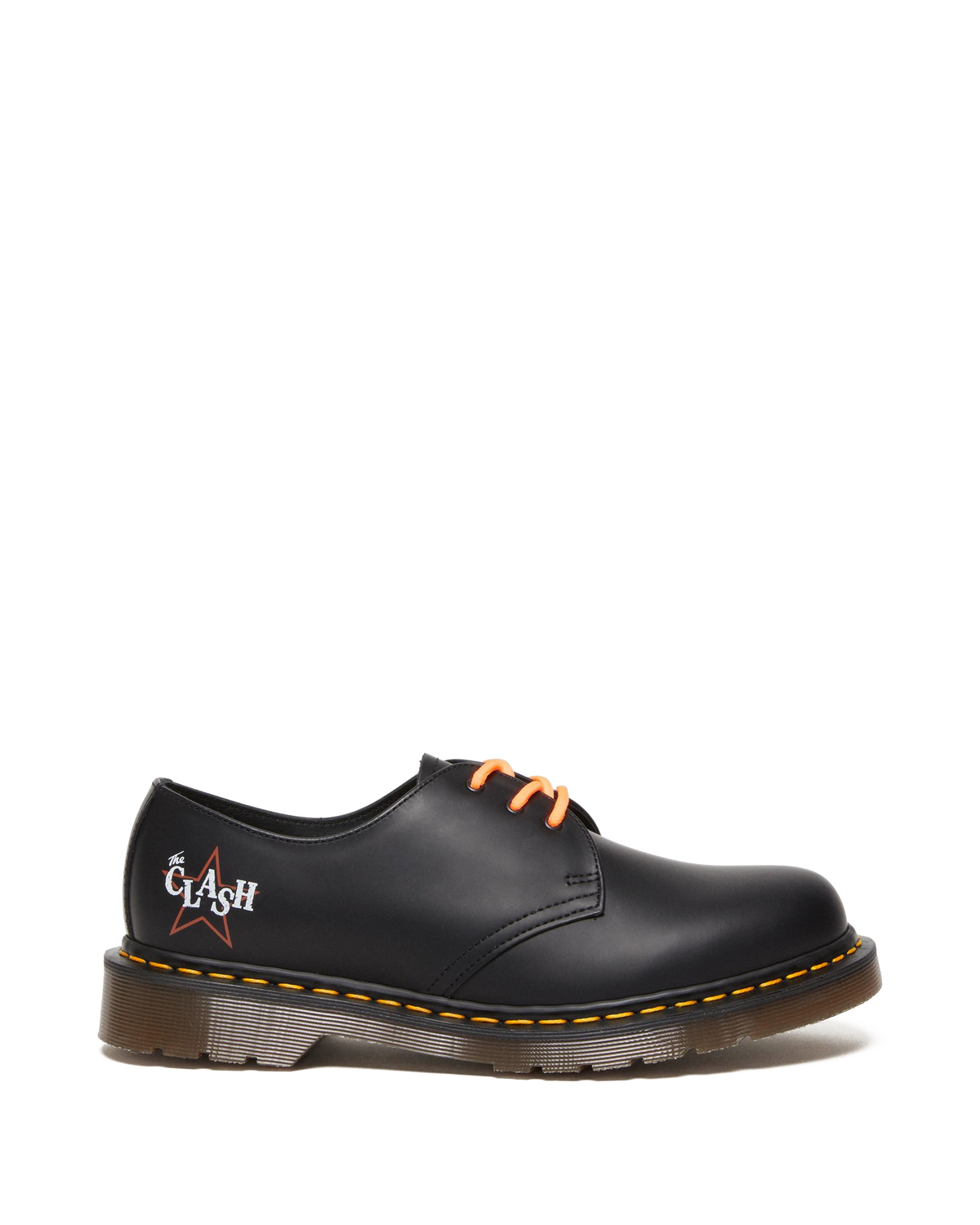 1461 The Clash Made in England Oxford Shoes in Black
