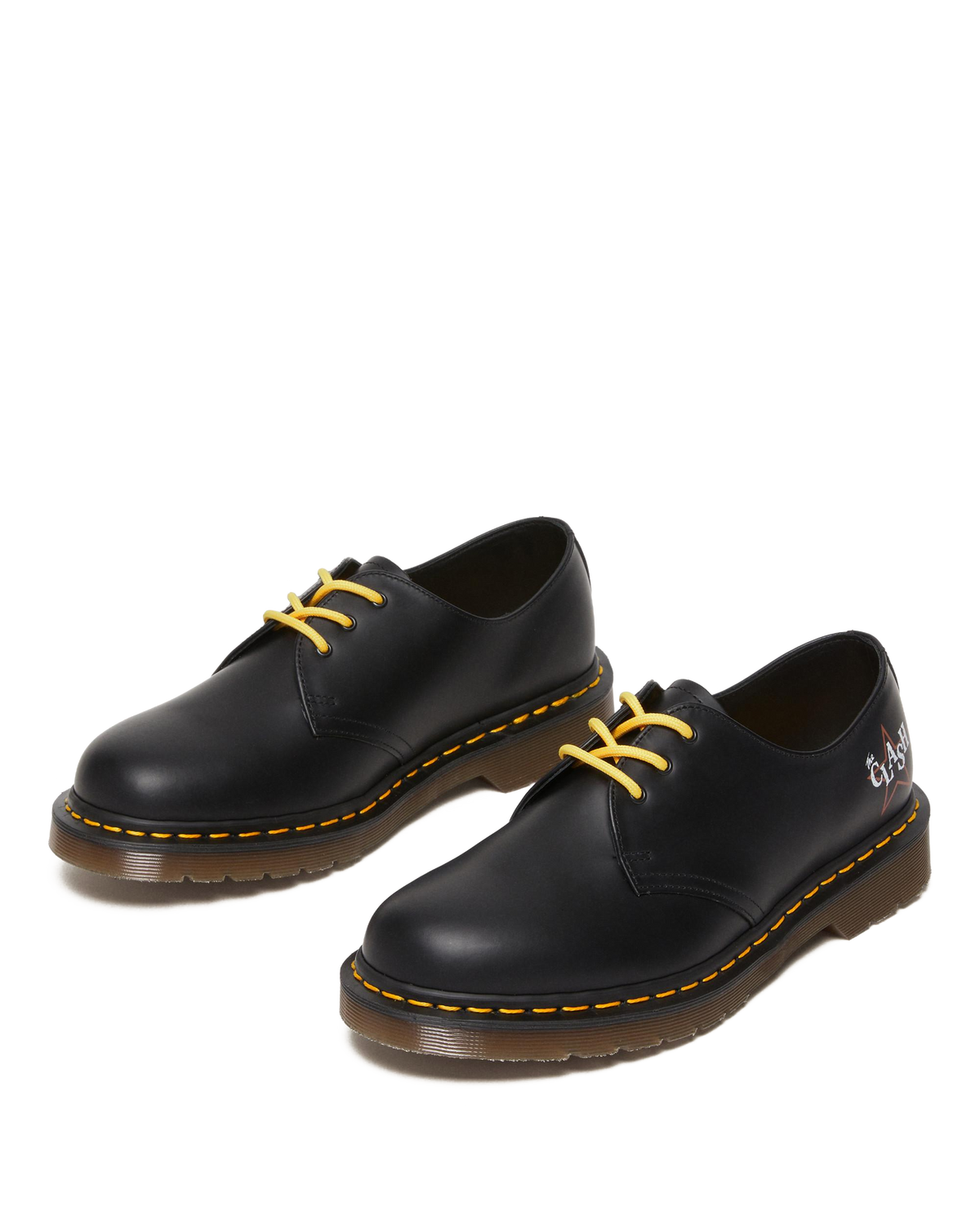 1461 The Clash Made in England Oxford Shoes in Black