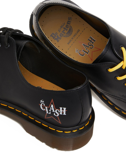 1461 The Clash Made in England Oxford Shoes in Black
