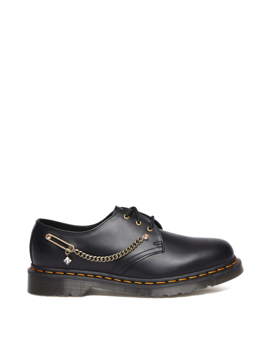 1461 Swarovski Leather Oxford Shoes in Black