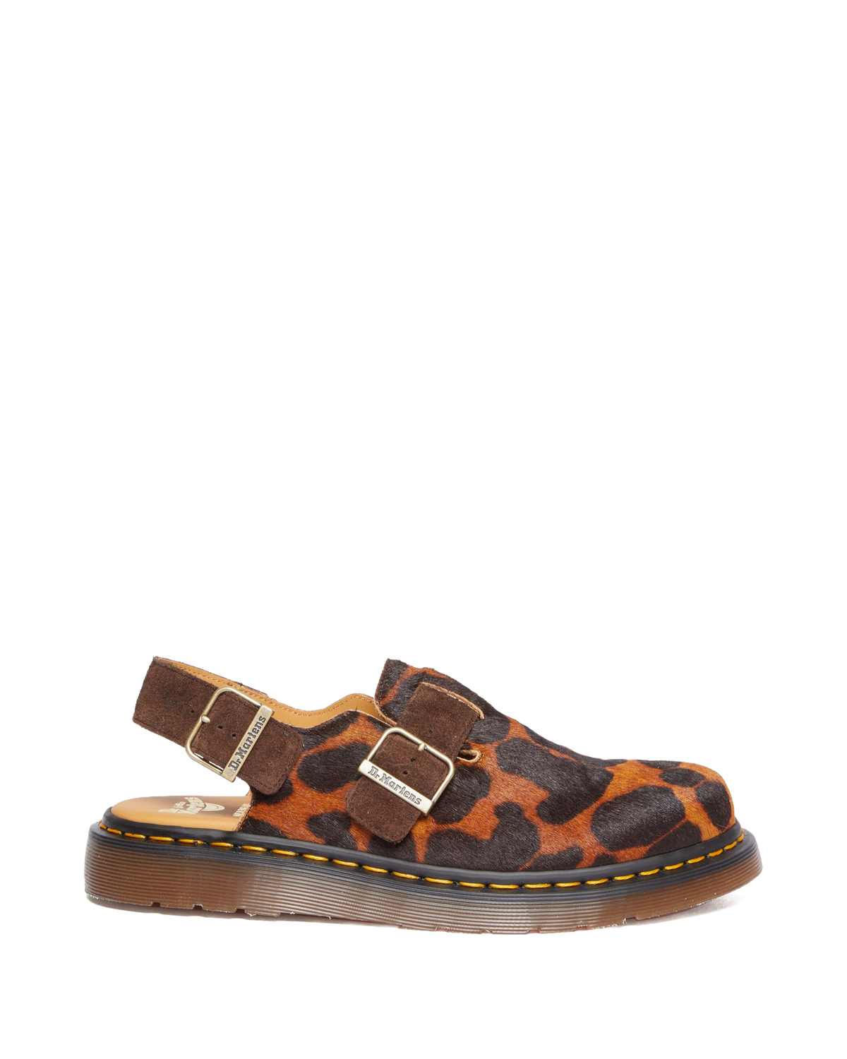 Jorge Made in England Hair On Slingback Mule in England Hair On Slingback Mule in Ocelot