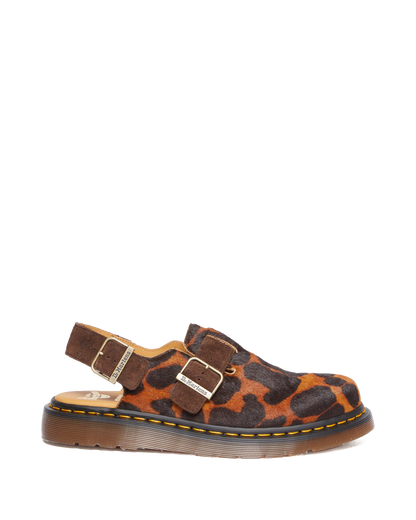 Jorge Made in England Hair On Slingback Mule in England Hair On Slingback Mule in Ocelot