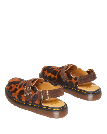 Jorge Made in England Hair On Slingback Mule in England Hair On Slingback Mule in Ocelot