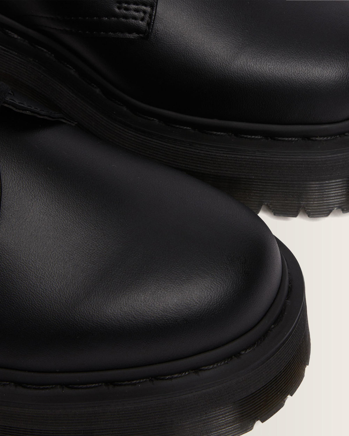 Vegan 1461 Mono Felix Platform Shoes in Black