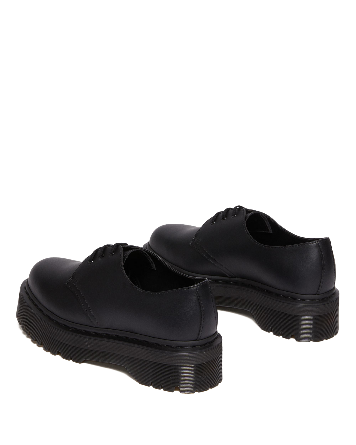 Vegan 1461 Mono Felix Platform Shoes in Black