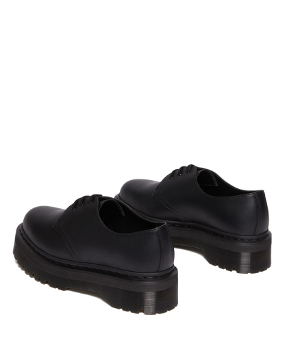 Vegan 1461 Mono Felix Platform Shoes in Black