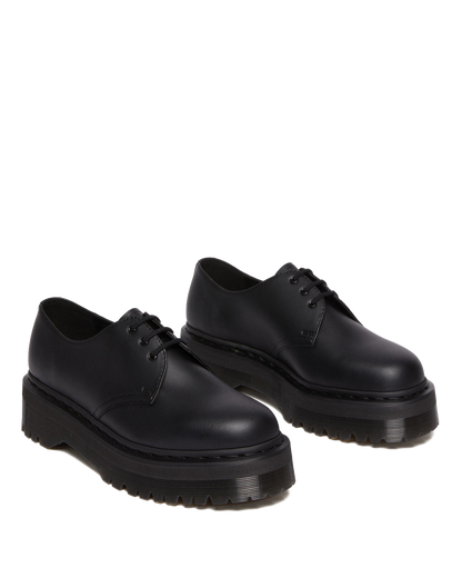 Vegan 1461 Mono Felix Platform Shoes in Black