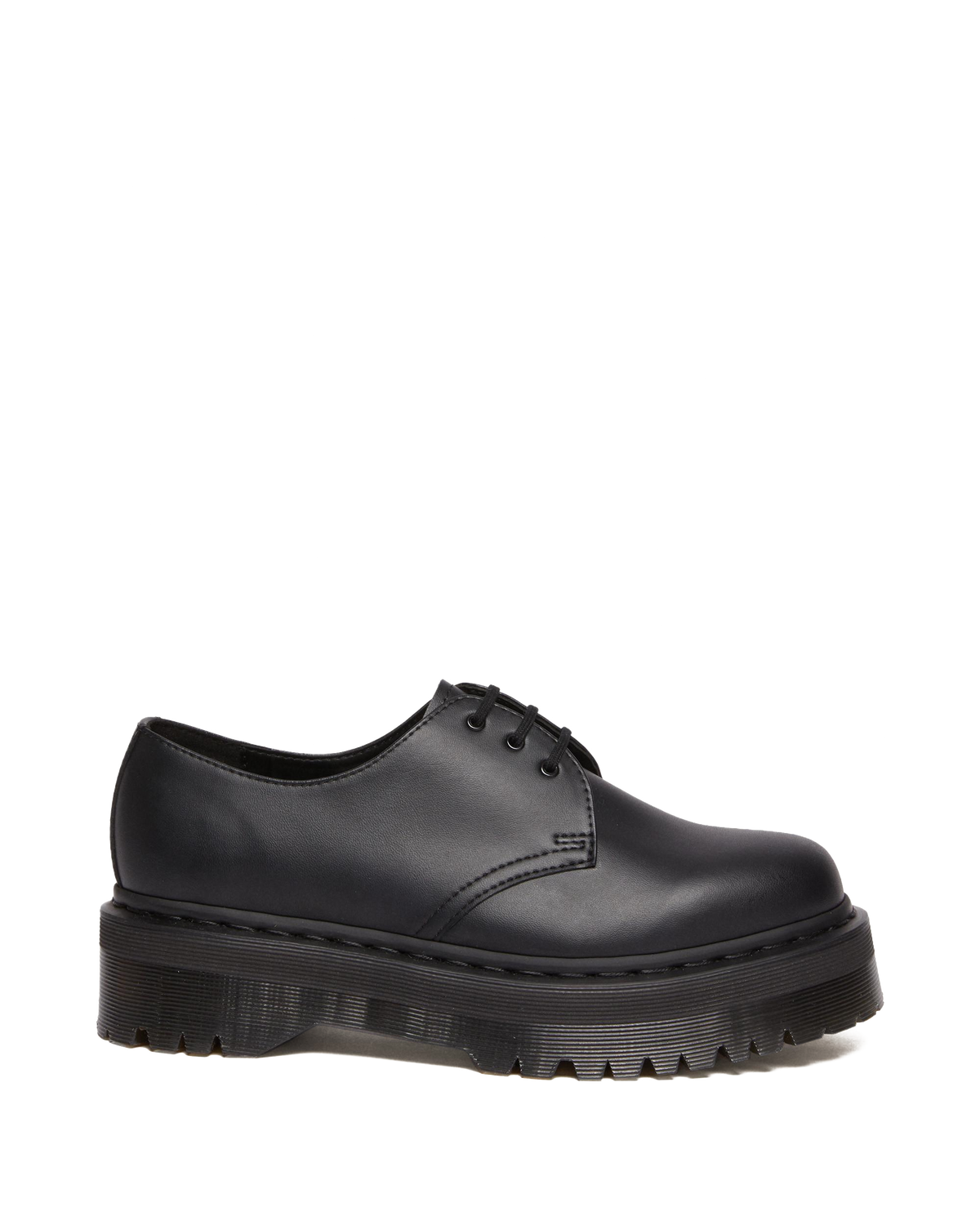 Vegan 1461 Mono Felix Platform Shoes in Black