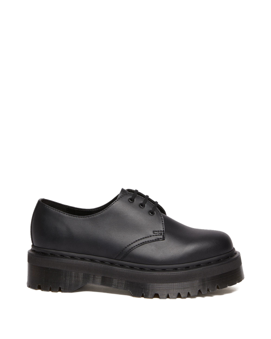 Vegan 1461 Mono Felix Platform Shoes in Black