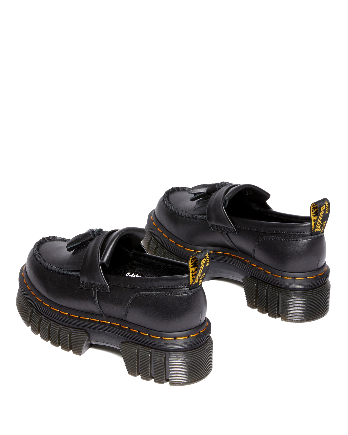 Audrick Nappa Lux Platform Loafers in Black