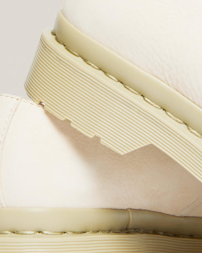 1461 Mono Milled Nubuck Leather Oxford Shoes in Parchment Beige
