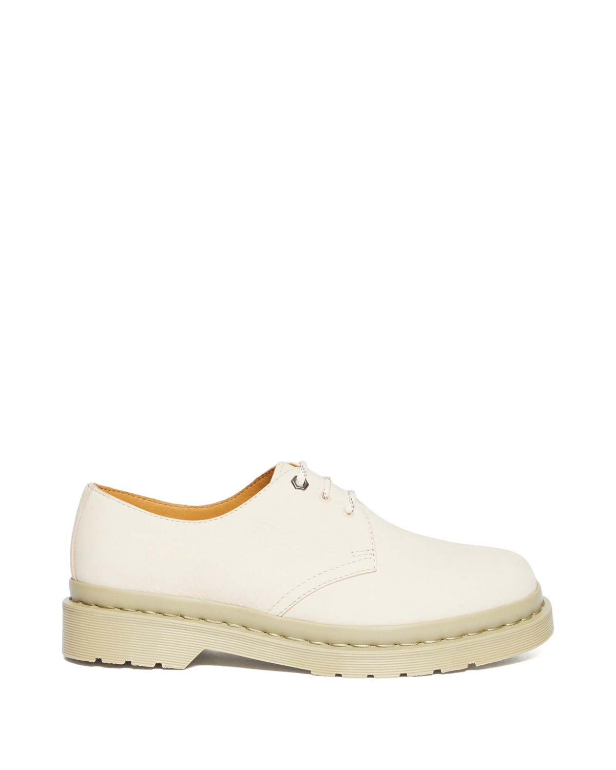 1461 Mono Milled Nubuck Leather Oxford Shoes in Parchment Beige