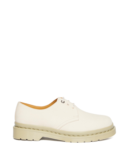 1461 Mono Milled Nubuck Leather Oxford Shoes in Parchment Beige