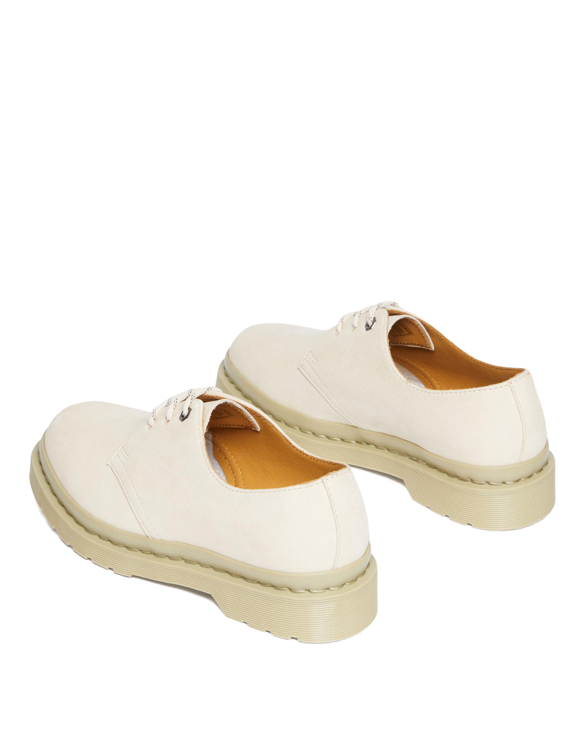 1461 Mono Milled Nubuck Leather Oxford Shoes in Parchment Beige
