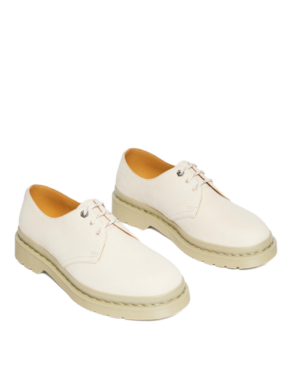 1461 Mono Milled Nubuck Leather Oxford Shoes in Parchment Beige