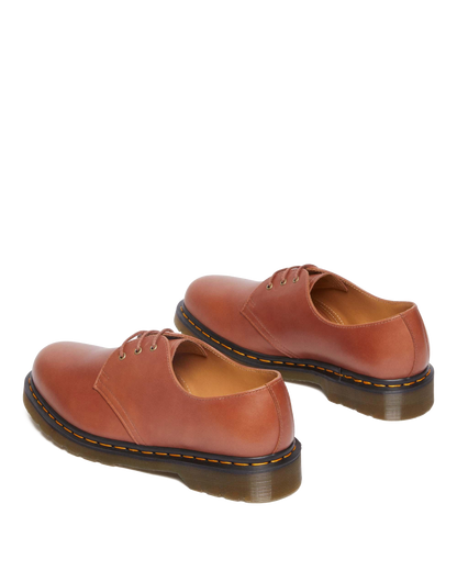 1461 Carrara Leather Oxford Shoes in Saddle Tan