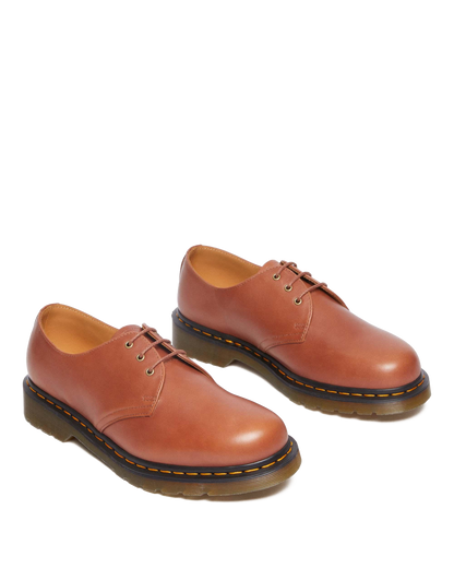 1461 Carrara Leather Oxford Shoes in Saddle Tan
