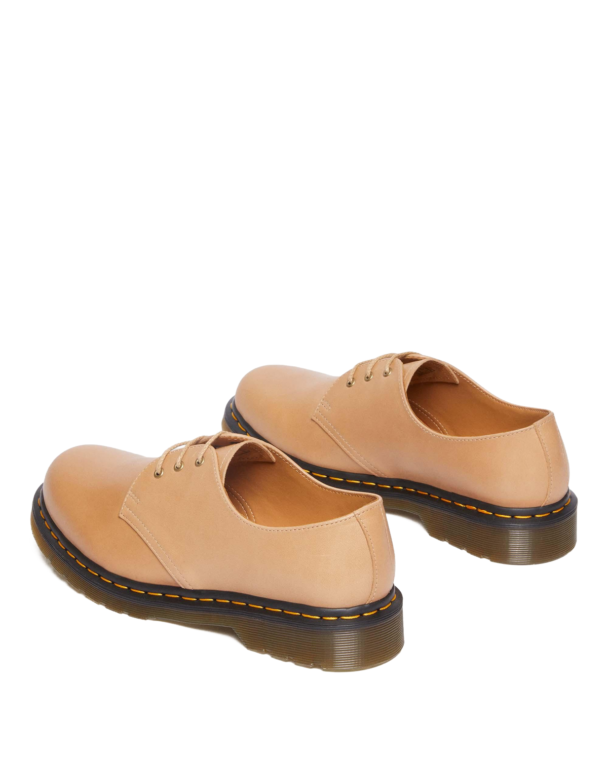 1461 Carrara Leather Oxford Shoes in Beige