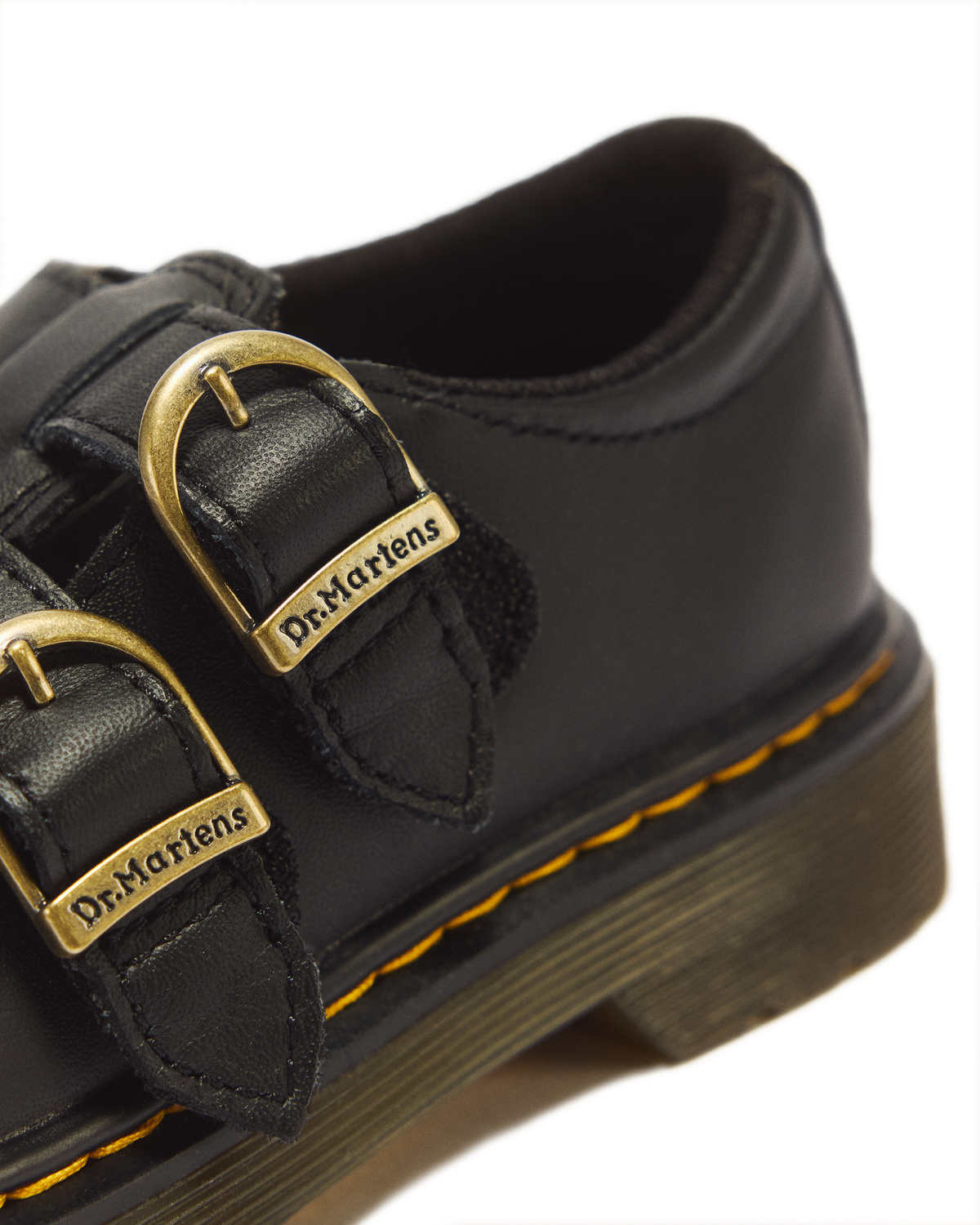 Junior 8065 Softy T Leather Mary Jane Shoes in Black