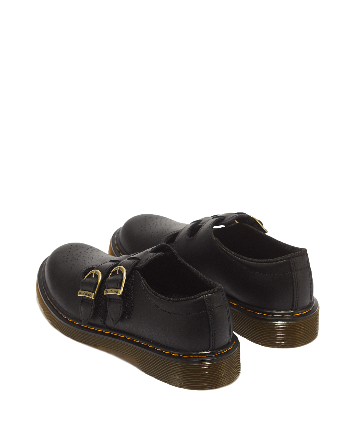 Youth 8065 Softy T Leather Mary Jane Shoes in Black