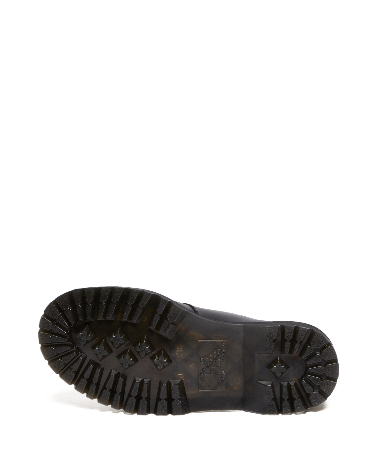 8065 II Bex Smooth Leather Platform Mary Jane Shoes in Black