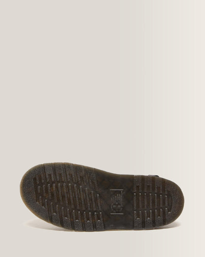 Jorge II Brando Leather Slingback Mules in Black Brando