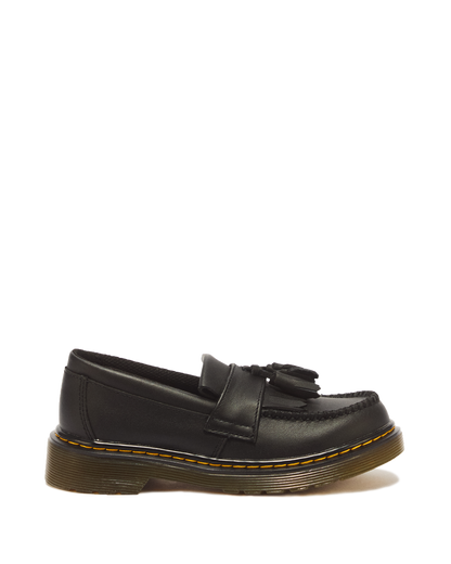 Junior Adrian Softy T Leather Tassel Loafers in Black