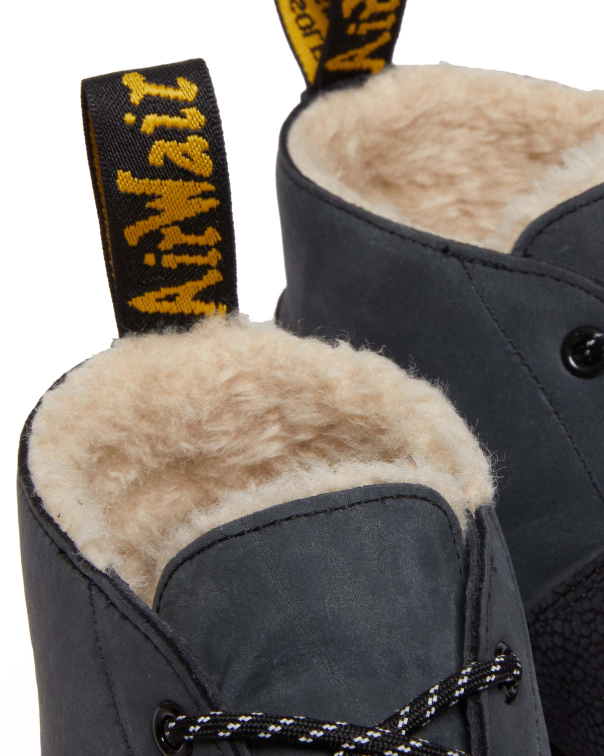 Church Nubuck & Pebble Leather Monkey Boots in Black