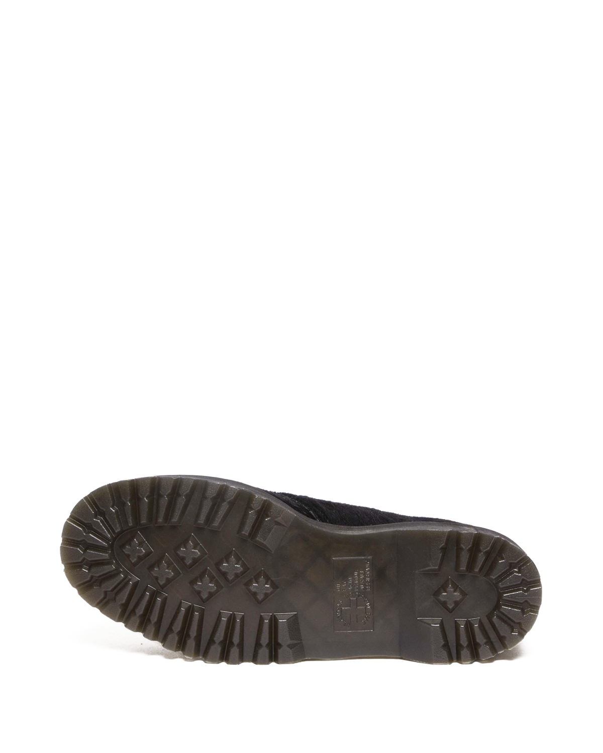 1461 Hair-On Platform Shoes in Black Hair on