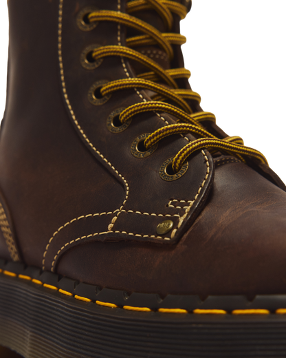 Jadon Boot Arc Crazy Horse Platforms in Brown