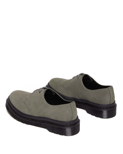1461 Milled Nubuck Oxford Shoes in Nickel Grey