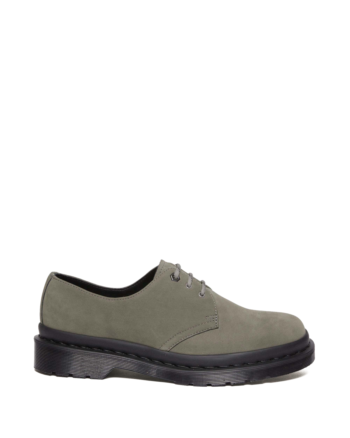 1461 Milled Nubuck Oxford Shoes in Nickel Grey