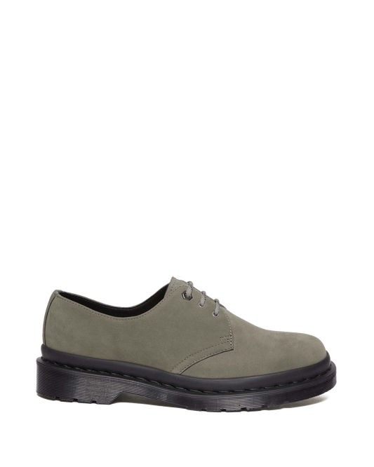 1461 Milled Nubuck Oxford Shoes in Nickel Grey