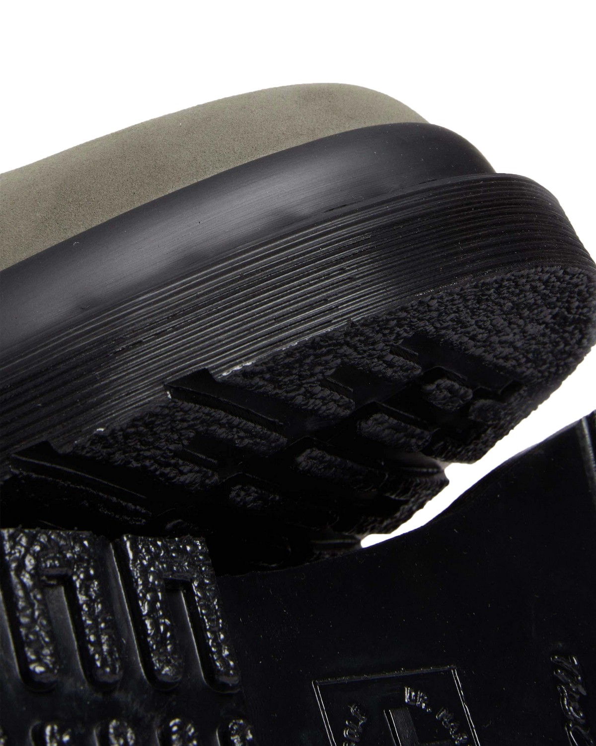 1461 Milled Nubuck Oxford Shoes in Nickel Grey