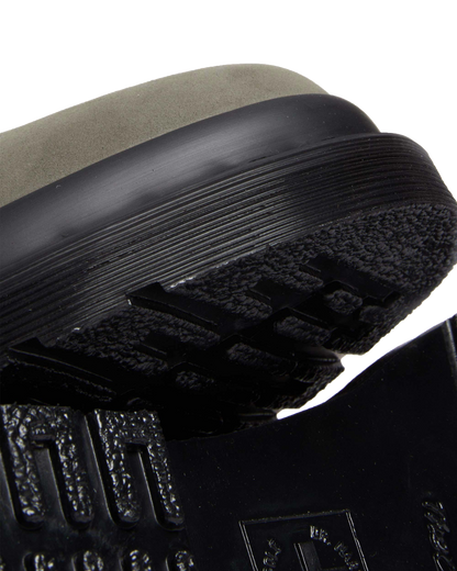 1461 Milled Nubuck Oxford Shoes in Nickel Grey