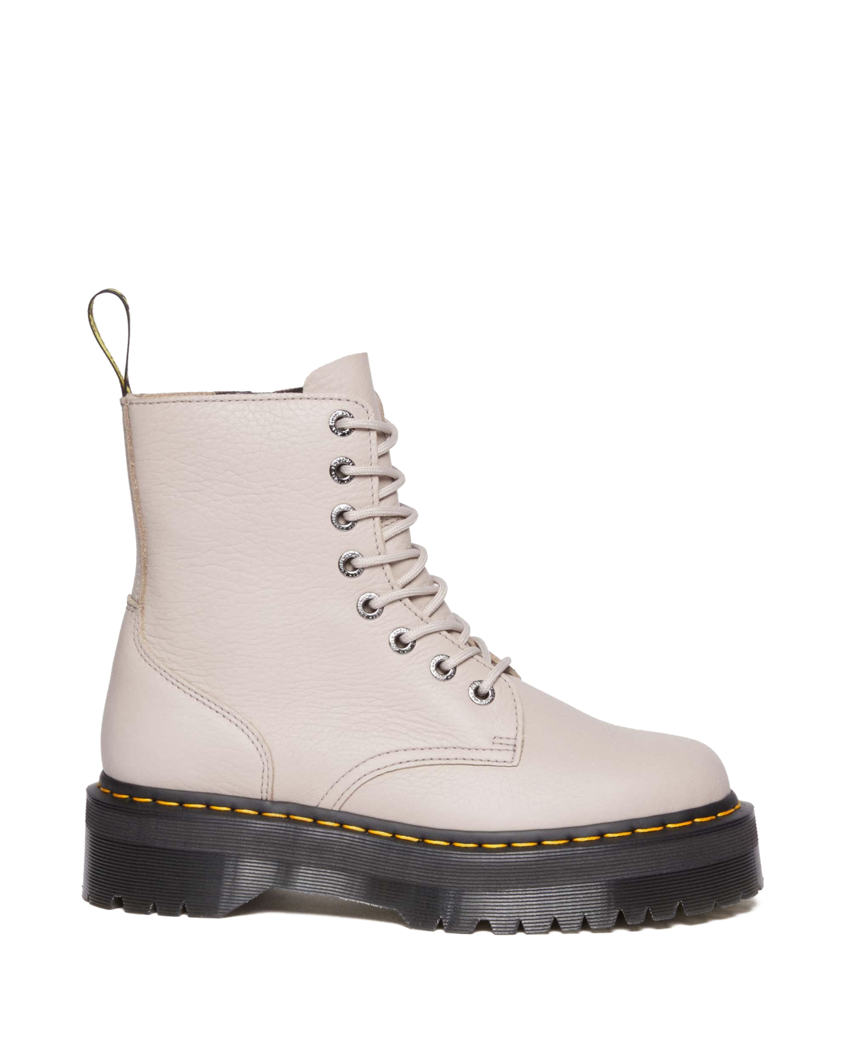Jadon III Boot Pisa Leather Platforms in Vintage Taupe