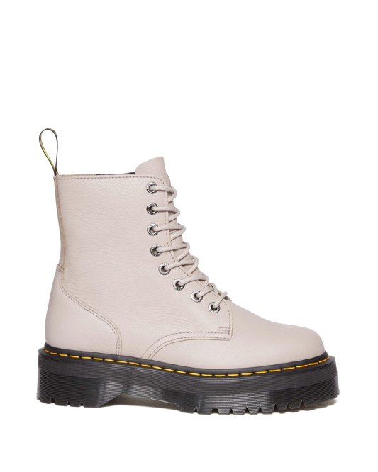 Jadon III Boot Pisa Leather Platforms in Vintage Taupe