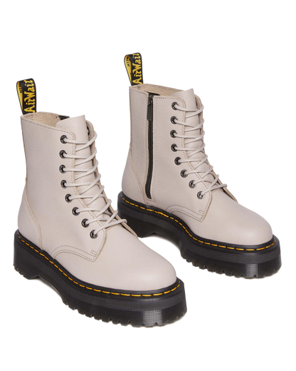 Jadon III Boot Pisa Leather Platforms in Vintage Taupe