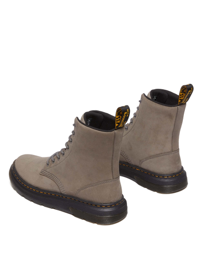 Crewson Nubuck Leather Everyday Boots in Gunmetal